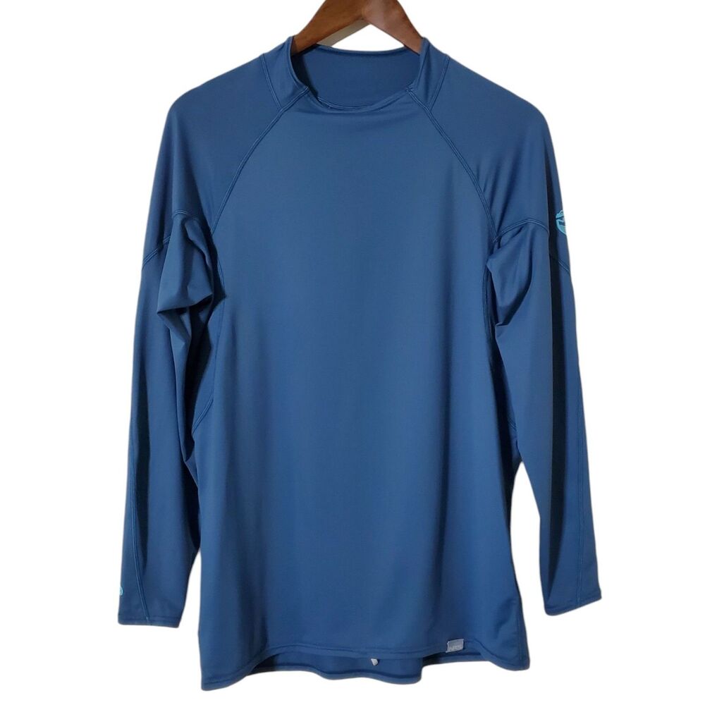 NRS Shirt XXL 2XL Blue H2Core Rashguard Long Sleeve Performance Sun UPF 50+ Mens